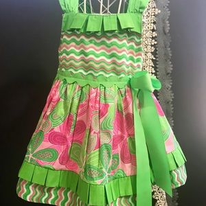 Mud Pie FUN  Print Sundress 2/3T